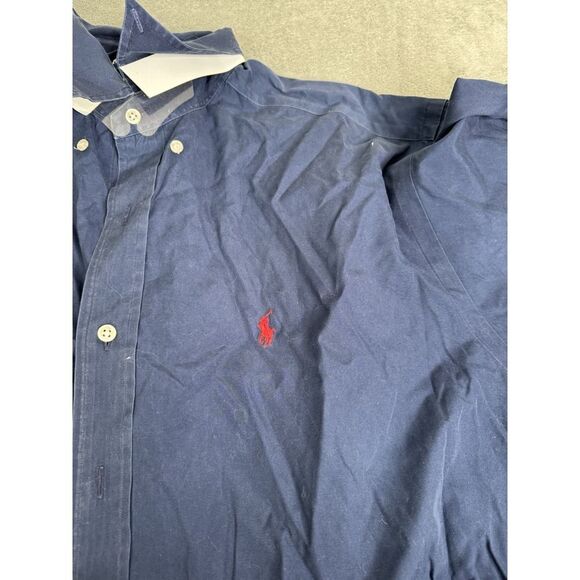 Ralph Lauren Blake Long Sleeve Button Down Shirt Men's Size Large Blue - Picture 4 of 11